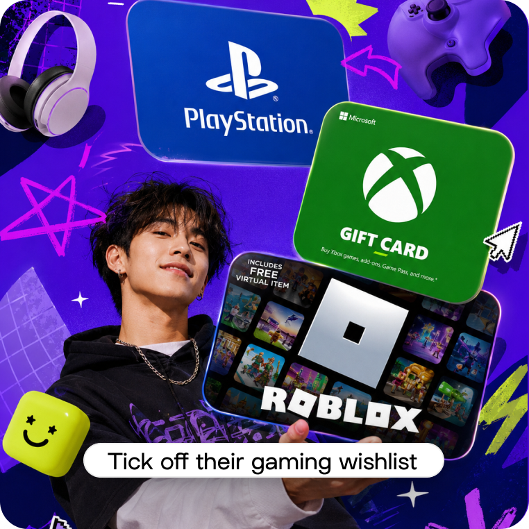 Gaming gift cards